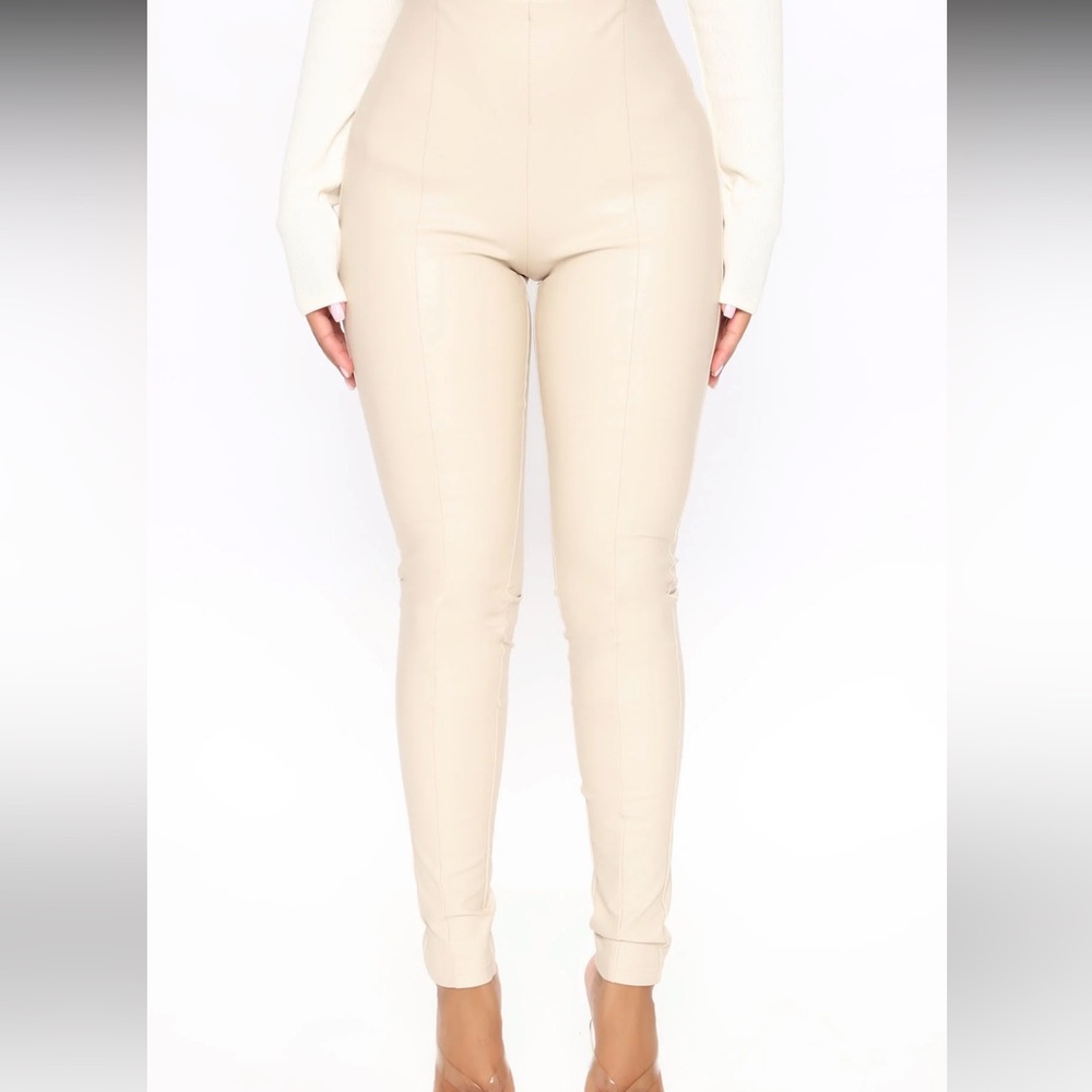 Ivory Faux Legging